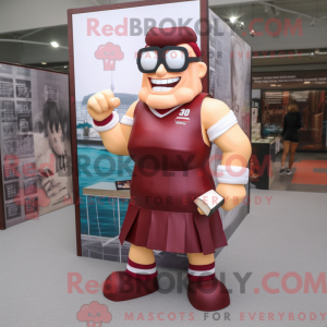 Costume de mascotte Maroon...