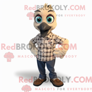 Costume mascotte de paon...