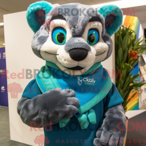 Blågrøn Mountain Lion...