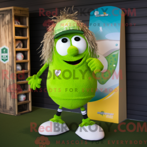 Mascotte de balle de golf...