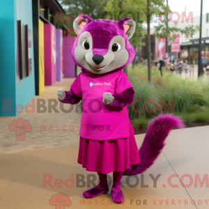 Maskotka Magenta Mongoose...