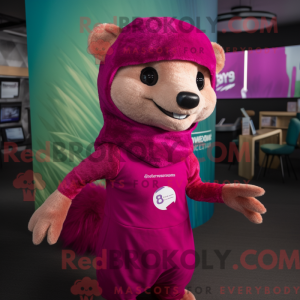 Máscara de Magenta Mongoose...
