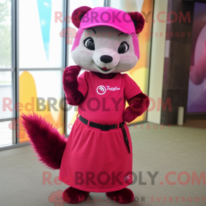 Maskotka Magenta Mongoose...