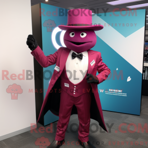 Maskotdraktfigurat Magenta...