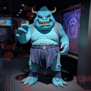Disfraz de mascota Cyan...