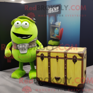 Lime Green Treasure Chest...