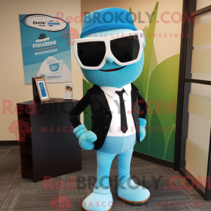 Turquoise Attorney mascot...