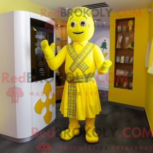 Costume mascotte de croix...