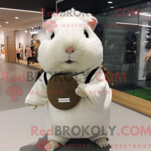 White Guinea Pig mascot...