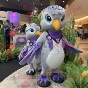 Lavender Falcon Maskottchen...