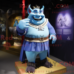 Mascotte d Ogre bleu...