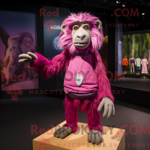 Disfraz de mascota Magenta...