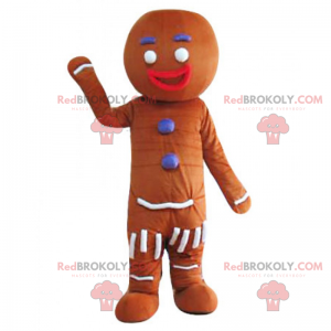 Gingerbread man mascotte - Redbrokoly.com