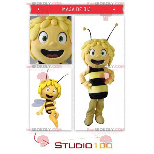 Beautiful Maya the Bee mascot - Redbrokoly.com