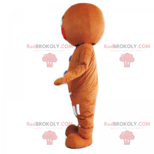 Gingerbread man mascot - Redbrokoly.com