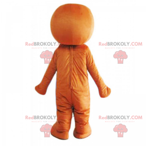 Mascote do homem-biscoito - Redbrokoly.com