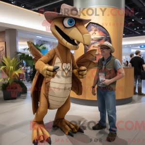 Tan Dimorphodon mascot...