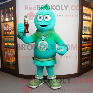 Turquoise Green Beer...