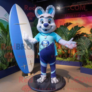 Navy Surfboard maskot...