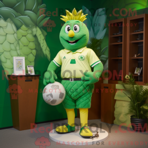 Disfraz de mascota de piña...