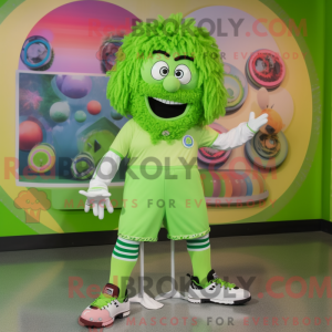 Lime Green Irish Dancing...