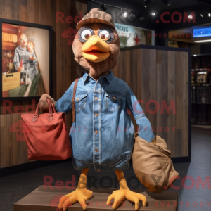 Brown Chicken mascot...