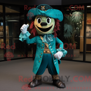 Figura de máscara de pirata...
