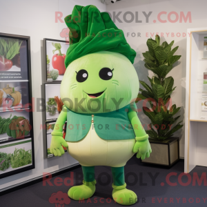 Costume mascotte de navet...