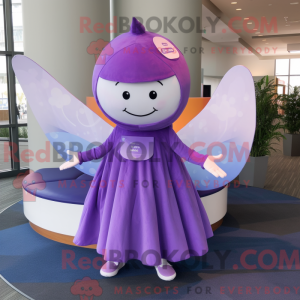 Postava maskota Purple...