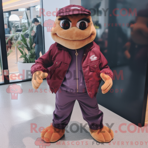 Personaggio mascotte Maroon...