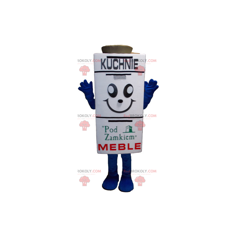 Mascotte de pancarte publicitaire - Redbrokoly.com