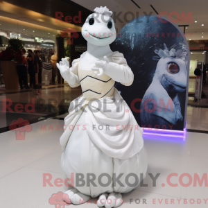 White Turtle mascot costume...