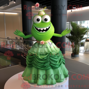 Green Wedding Cake mascot...