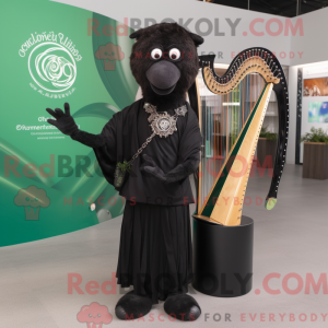Disfraz de mascota del arpa...