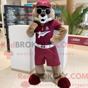 Costume de mascotte de Puma...