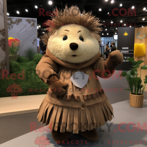 Personaggio mascotte riccio...