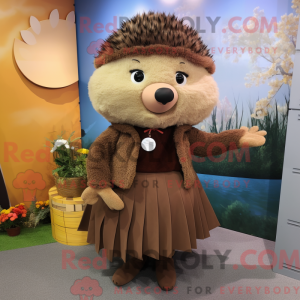 Personaggio mascotte riccio...