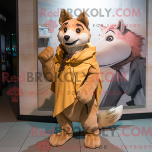 Figura de máscara Tan Dingo...