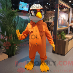 Orange Pigeon maskot...