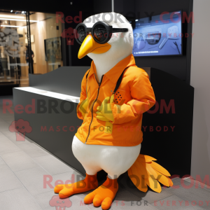 Disfraz de mascota Orange...