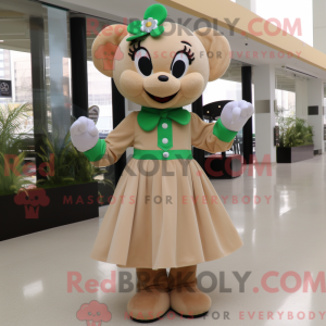 Tan Four Leaf Clover...