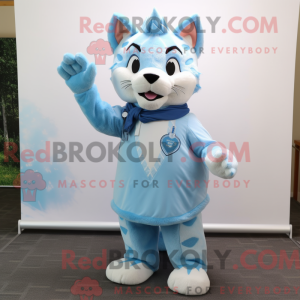 Disfraz de mascota Sky Blue...
