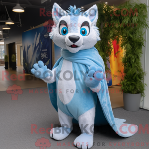 Sky Blue Lynx máscara de...