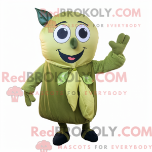 Costume mascotte d épinards...