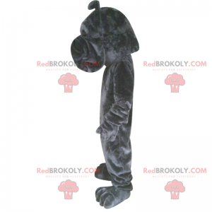 Black bulldog mascot - Redbrokoly.com