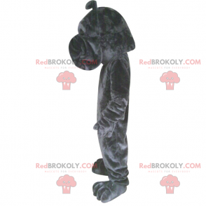 Maskotka czarny buldog - Redbrokoly.com