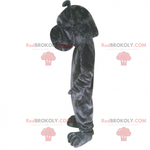 Černý buldok maskot - Redbrokoly.com