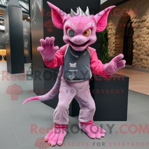 Pink Gargoyle maskot...
