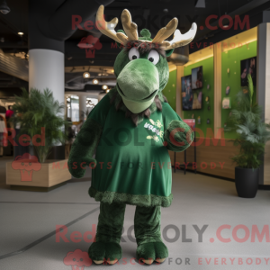 Costume de mascotte d élan...