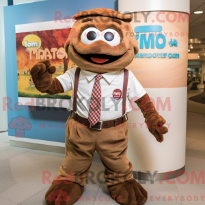 Brown Momentum mascot...